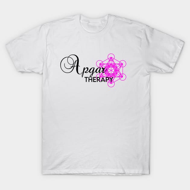 Apgar Therapy PINK & BLK T-Shirt by Little Love Co.